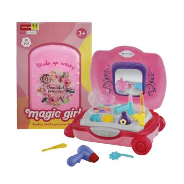 Yoyo MJX9093A Magic Girl Make Up Artistry Mainan Anak - Pink