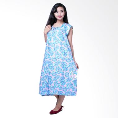 Mama Hamil DS 434 Sakura Baju Daster Ibu Hamil - Biru