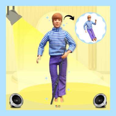 Mainan Pretend Play Boneka Pria Laki Laki MK9965394 Boneka Justin