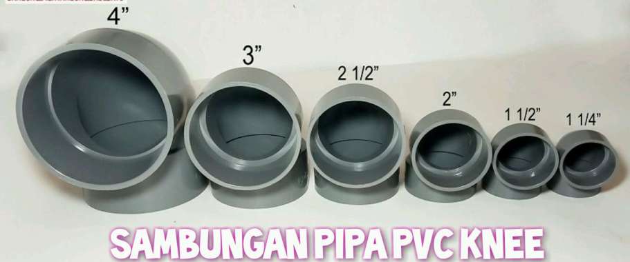 Sambungan Pipa PVC Knee L SUNRISE 3/4"