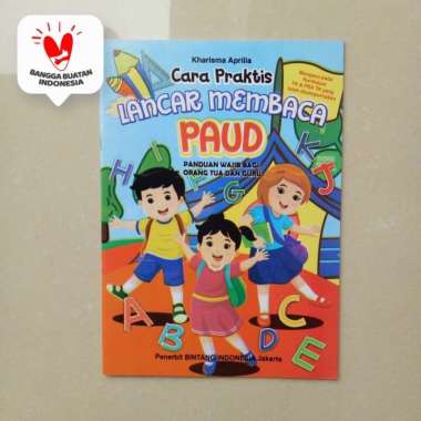 Buku Anak TK PAUD - Cara Praktis Lancar Membaca, belajar membaca