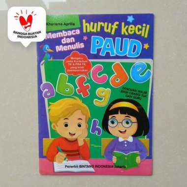 Buku Anak TK PAUD - Belajar Membaca dan Menulis Huruf Kecil