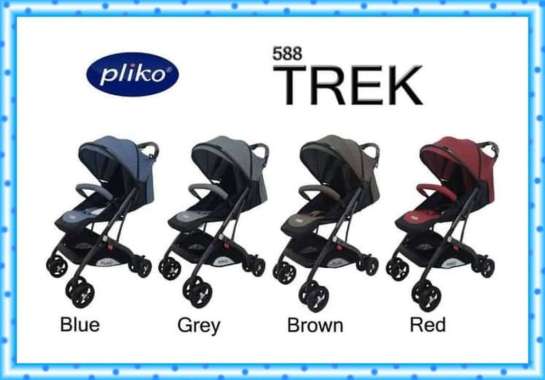 Stroler Pliko Trek/Stroller bayi kabin size/kereta Dorong bayi murah