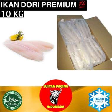 IKAN DORI 10 KG PREMIUM QUALITY TANPA KULIT/ IKAN DORI 10KG/ IKAN DORI FILLET 10KG/ IKAN DORI FILLET