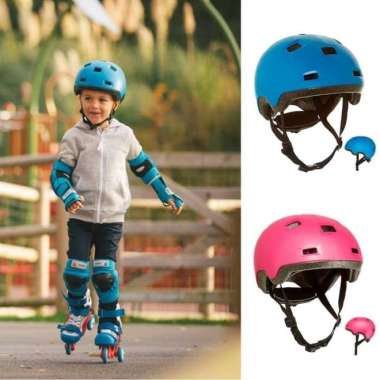 OXELO Helm Sepeda / Skateboard / Sepatu Roda Anak ORI DECATHLON