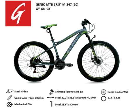 Daftar Harga Sepeda Gunung Mtb Genio Terbaru Agustus 2021 Terupdate Blibli Daftar Harga Sepeda Gunung Mtb Genio Terbaru Agustus 2021 Terupdate Blibli