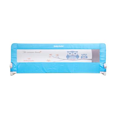 Baby Safe Bedrail Pagar Kasur Anak - Blue [200 cm]