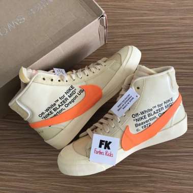 Nike Blazer Mid Off White Off-White All Hallows Hallow’s Eve || orange grim reaper black