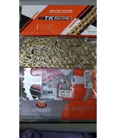 TK Racing Gear Set Girset Gearset Honda Tiger 520 Gir 12 13 14 15 35 36 37 38 39 40 41 42 43 Baja De