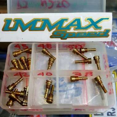 Pilot Jet PJ Z Spuyer Angin Ninja 250 N250 Z250 Keihin CR Sudco 38 40 42 45 48 50 Karbu FCR