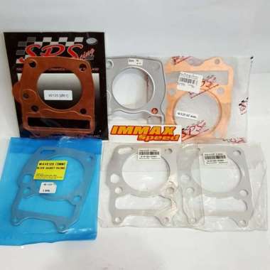 Paket Packing Gasket Block Head Silinder Alumunium Honda Supra 125 Karisma 2mm 3mm 2 3 mm 56mm 60mm 