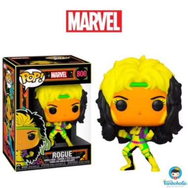 Funko POP! Marvel Black Light - Rogue (Blacklight) [Exclusive] #800