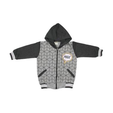 TOMPEGE TP-18402 Jaket Anak Laki-Laki - Abu Tua