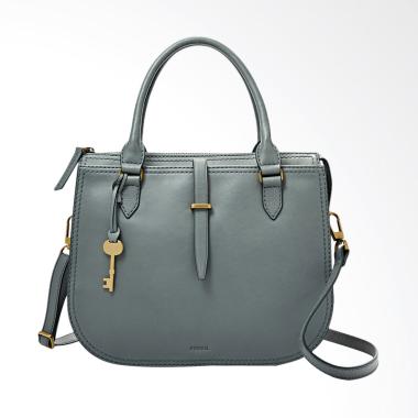 Fossil ZB 7412494 Ryder Satchel Bag - Steel Blue