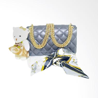 OEM Import Tas Jelly Matte Mini Bag Sling Bags - Abu-abu