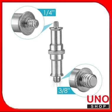 Spigot Stud Screw Thread Adapter Adaptor 1/4" to 3/8" Convert Male