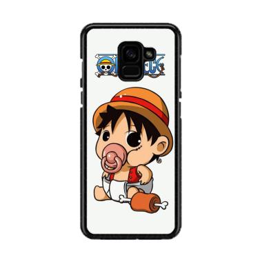 Acc Hp Luffy Chibi One Piece W5135 Custom Casing for Samsung A8 2018