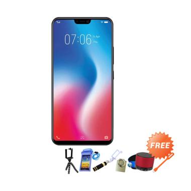 VIVO V9 Smartphone - Gold + Free 8 Item