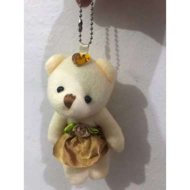IMPORT BONEKA TEDDY BEAR MINI / GANTUNGAN TAS TEDDY BEAR / GANTUNGAN KUNCI TEDDY BEAR