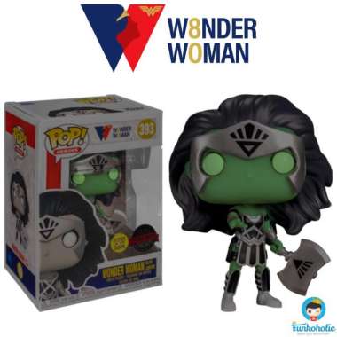 Funko POP! Wonder Woman 80th Black Lantern Glow in the Dark EXCLUSIVE