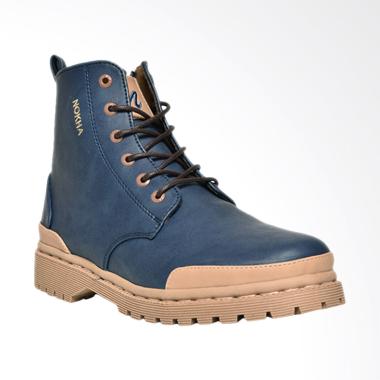 NOKHA Xander Sepatu Boots Wanita - Navy