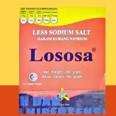 Garam Lososa atau Garam Dapur adalah Garam Sehat, Garam Diet, 250 gram PT Garam
