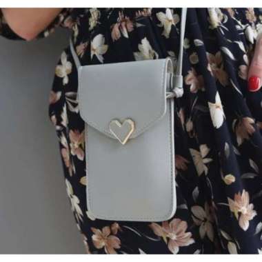 Tas Selempang Wanita Love Layar Sentuh HP - Sling Bag Wanita Touch Screen HP