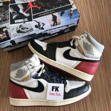 Air Jordan 1 Retro High Union Los Angeles Black Toe || blue toe