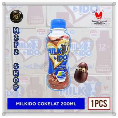 Promo Harga Milk Ido Susu Segar Cokelat 200 ml - Blibli