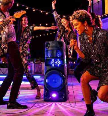 Mhc-V83D Sony High Power Audio System Karaoke Bluetooth Dvd Mhcv83D