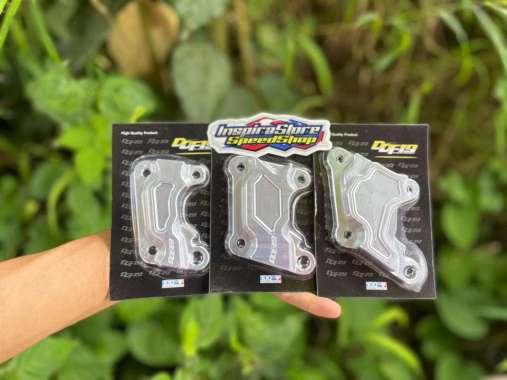 BREKET PANGKON DUDUKAN KALIPER RCB CNC BILLET PNP SHOCK NINJA R RR