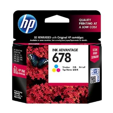 Tinta HP 678 Cartridge - Colour