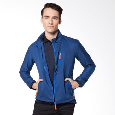 Crows Denim Sporty Cool Style Jaket Pria - Blue