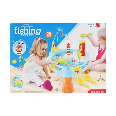 SNETOYS 889-68 Fishing Game Water P ... kan Kolam Air Mainan Anak
