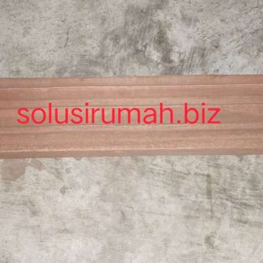 LIS KAYU LIST KAYU profil plafon +- 100 x 30 mm 1m 1meter profile wood - kayu natural