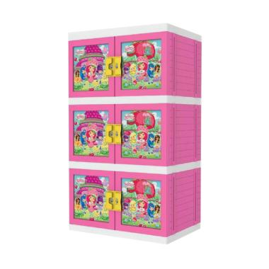 Naiba MPC Printing Premium SWP Strawberry Lemari Plastik