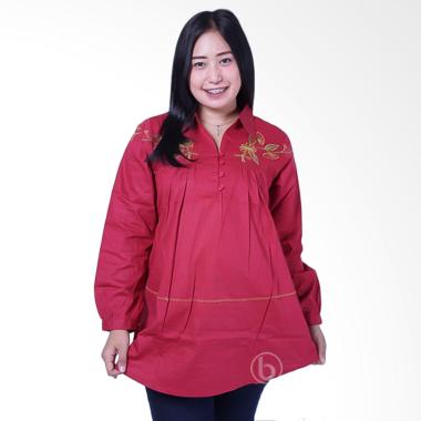 Mama Hamil BLJ 426 Kelly Kerja Baju Hamil Muslim - Merah