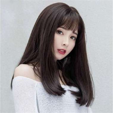 Wig Cantik Model Wanita Korea WSB Black