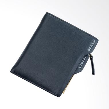 Bogesi Zipper Dompet Pria - Biru