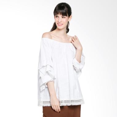 Rodeo 218.0503.BWT Polos Blouse - Broken White