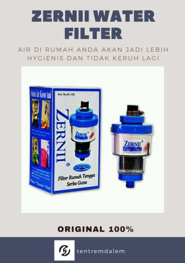 Zernii FIlter Water Alat Penyaring Air Kran Keruh Kotor Alat Penjernih Air Keran Keruh Kotor Zerni F