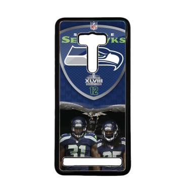 Acc Hp Seattle Seahawks W4887 Custo ... us Zenfone 2 Laser 5 Inch