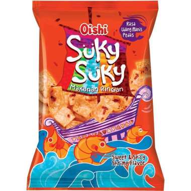 OISHI SUKY SUKY UDANG MANIS PDS FLV 60GR