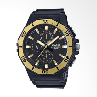 CASIO MRW-400H-1A9 Diver Multifunction Jam Tangan Pria Gold Black