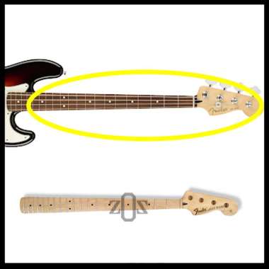 Material Neck Gitar Jazz Bass Elektrik Electric Fender Stratocaster