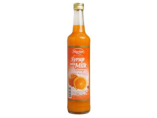 MARJAN MILK ORANGE SYRUP 460ML BTL