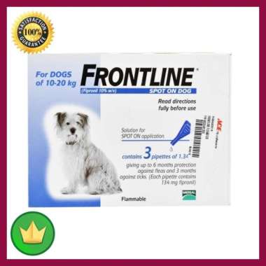 harga Frontline Flea&tick Untuk Anjing Sedang Frontline Flea&tick Untuk Anjing Sedang Blibli.com
