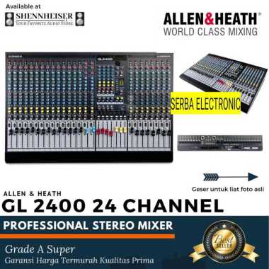 Mixer Audio Allen&Heath GL 2400 24 Channel Berkualitas