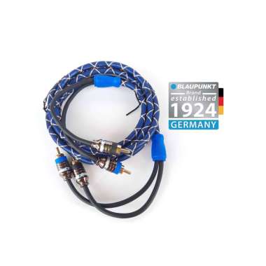 Kabel RCA Audio Mobil Stereo Blaupunkt RC2-12S Panjang 1.2 Meter