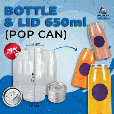 PET Pop Can Bottle Kaleng PET Kaleng Plastik PET Can Botol Pop Can